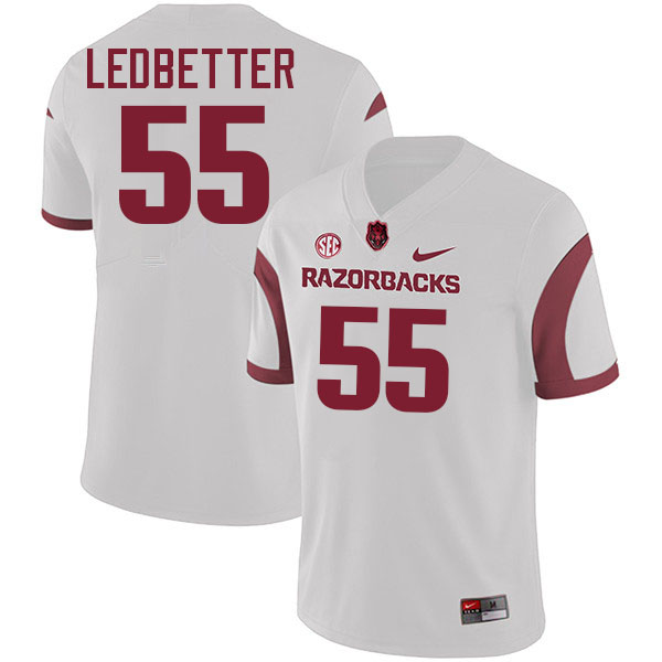 Jeremiah Ledbetter Arkansas Jersey,Arkansas Razorbacks #55 Jeremiah Ledbetter Jersey Youth-White